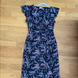 Cinq a sept Silk midi Dress